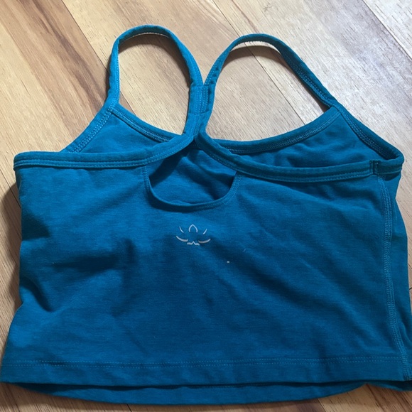 COPY - Beyond Yoga Blue Racerback Sports Bra - Picture 2 of 2